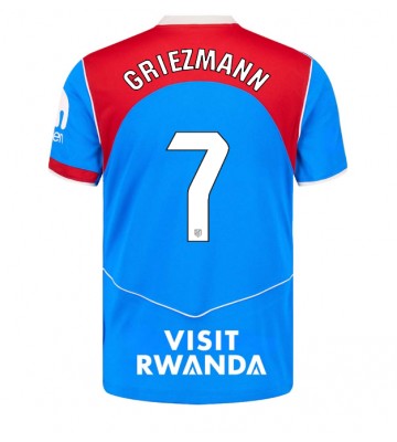 Atletico Madrid Antoine Griezmann #7 Tercera Equipación 2025-26 Manga Corta